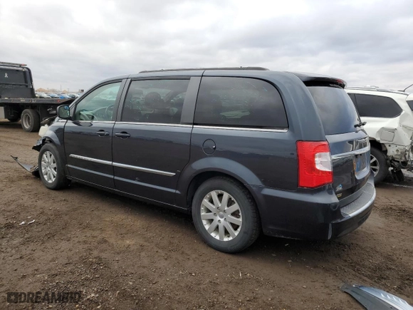 2014 Chrysler Town & Country Touring with VIN 2C4RC1BG7ER343237, listed as a Copart auction lot 48074385 with 157,979 mi miles and Salvage Title. Bid and sale history available at carsss.com. Image 2.