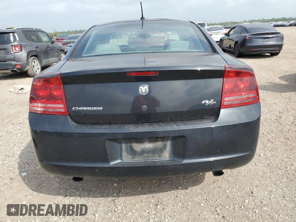 2008 Dodge Charger R/T with VIN 2B3LA53H48H158746, listed as a Copart auction lot 51526355 with 200,573 mi miles and Clean Title. Bid and sale history available at carsss.com. Image 6.