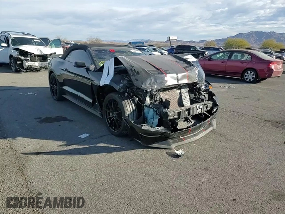 2018 Ford Mustang GT Premium with VIN 1FATP8FF0J5107899, listed as a Copart auction lot 86661934 with 62,200 mi miles and Salvage title. Bid and sale history available at DreamBid. Image 11.