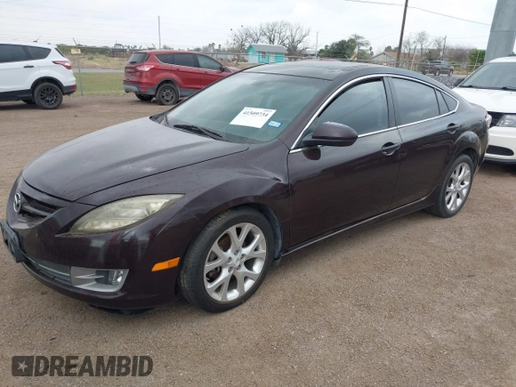 2009 Mazda 6 S Grand Touring with VIN 1YVHP82B595M07978, listed as a IAAI auction lot 41509734 with 209,834 mi miles and . Bid and sale history available at DreamBid. Image 2.