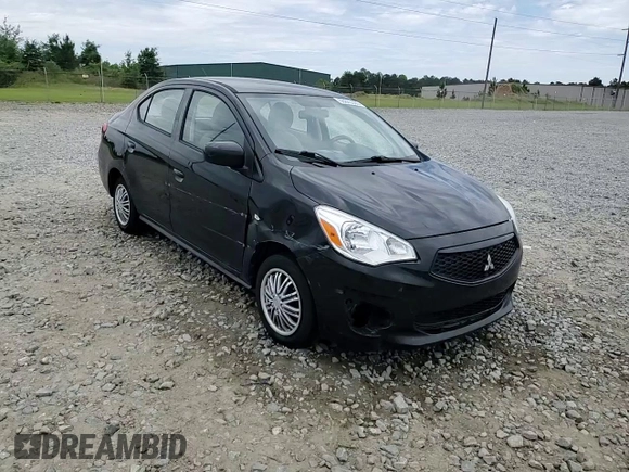 2020 Mitsubishi Mirage ES with VIN ML32F3FJ4LHF02272, listed as a Copart auction lot 55845505 with 48,763 mi miles and Salvage title. Bid and sale history available at DreamBid. Image 13.