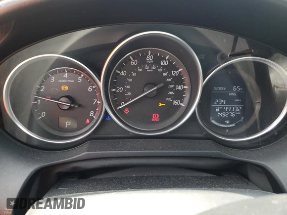 2016 Mazda 6 i Touring with VIN JM1GJ1V52G1446967, listed as a Copart auction lot 54955795 with 149,276 mi miles and Salvage Title. Bid and sale history available at carsss.com. Image 9.