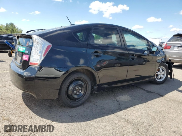 2011 Toyota Prius I with VIN JTDKN3DU2B1368718, listed as a Copart auction lot 55981265 with 123,090 mi miles and Salvage Title. Bid and sale history available at DreamBid. Image 3.