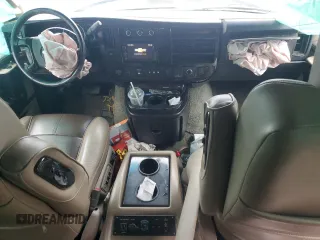 2018 Chevrolet Express Cargo Van with VIN 1GCWGAFG5J1167028, listed as a Copart auction lot 52160735 with 98,945 mi miles and Salvage Title. Bid and sale history available at carsss.com. Image 8.