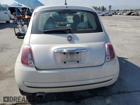 2013 FIAT 500 Pop with VIN 3C3CFFAR9DT528497, listed as a Copart auction lot 51349235 with 100,861 mi miles and Clean Title. Bid and sale history available at carsss.com. Image 6.