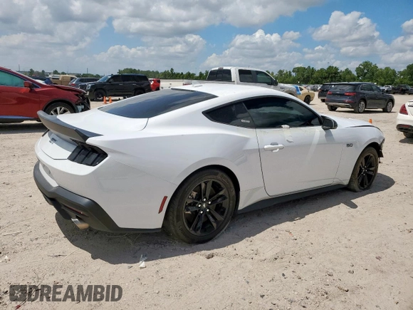 2024 Ford Mustang GT with VIN 1FA6P8CF6R5428391, listed as a Copart auction lot 66155465 with 14,806 mi miles and Salvage title. Bid and sale history available at DreamBid. Image 3.