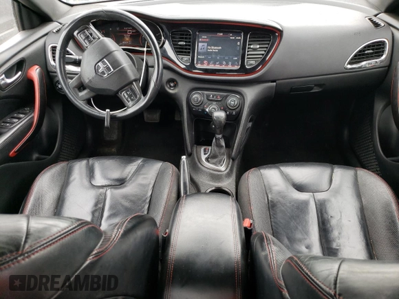 2016 Dodge Dart GT with VIN 1C3CDFEB1GD593423, listed as a Copart auction lot 48907715 with 95,935 mi miles and Non repairable. Bid and sale history available at DreamBid. Image 8.