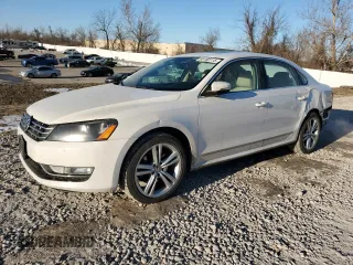 2014 Volkswagen Passat SEL Premium with VIN 1VWCN7A3XEC020906, listed as a Copart auction lot 89180115 with 119,242 mi miles and Salvage title. Bid and sale history available at DreamBid. Image 1.