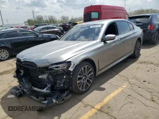 2022 BMW 7 Series 750i xDrive with VIN WBA7U2C09NCJ69088, listed as a Copart auction lot 54895725 with 12,893 mi miles and Clean title. Bid and sale history available at DreamBid. Image 1.