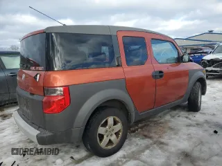 2004 Honda Element EX with VIN 5J6YH18624L015642, listed as a Copart auction lot 46146415 with 201,566 mi miles and Salvage Title. Bid and sale history available at DreamBid. Image 3.