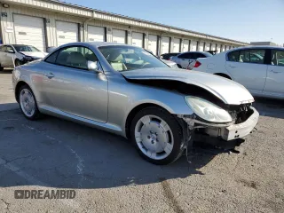 2002 Lexus SC with VIN JTHFN48Y020014026, listed as a Copart auction lot 51959624 with 210,155 mi miles and Salvage Title. Bid and sale history available at carsss.com. Image 4.