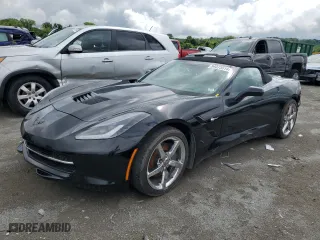 2014 Chevrolet Corvette 3LT with VIN 1G1YF3D70E5114299, listed as a Copart auction lot 54073514 with 80,919 mi miles and Salvage Title. Bid and sale history available at carsss.com. Image 1.