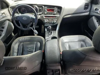 2011 Kia Optima SX z VIN KNAGR4A65B5166161, wystawiony jako Copart lot #56749455 z przebiegiem 213 574 mil mil oraz Szkoda całkowita • Salvage title. Historia ofert i sprzedaży dostępna na DreamBid. Obrazek 8.