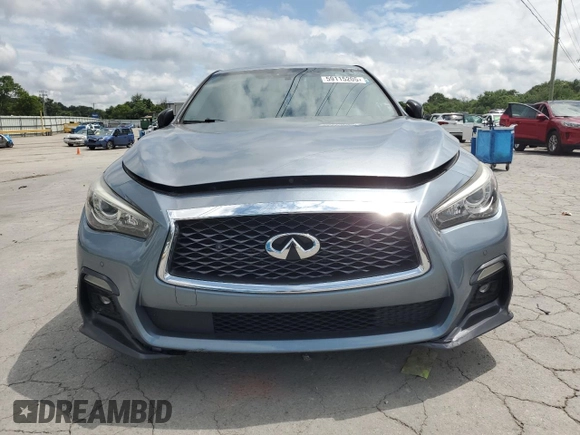 2018 Infiniti Q50 Red Sport 400 с VIN JN1FV7AP8JM460374, выставлен на аукционе Copart как лот 59115205 с пробегом 174 977 миль миль и Чистый • Clean title. История ставок и продаж доступна на DreamBid. Изображение 5.