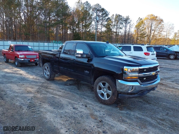 2018 Chevrolet Silverado 1500 LT with VIN 1GCVKREC1JZ292441, listed as a IAAI auction lot 41074213 with 146,607 mi miles. Bid and sale history available at carsss.com. Image 1.