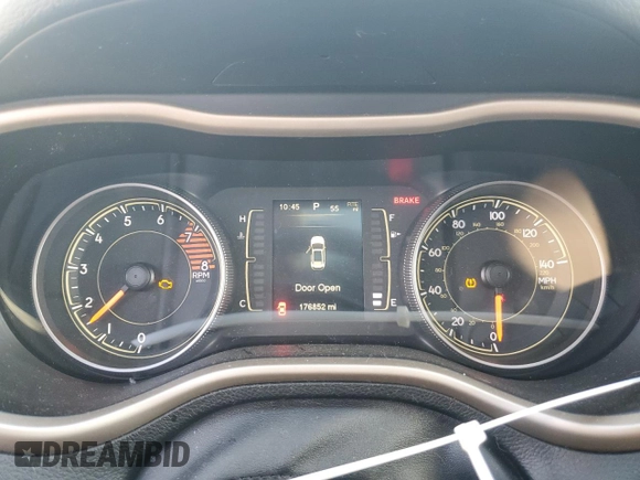 2016 Jeep Cherokee Latitude z VIN 1C4PJMCS7GW218539, wystawiony jako Copart lot #49147135 z przebiegiem 176 852 mil mil oraz Czysty tytuł • Clean title. Historia ofert i sprzedaży dostępna na DreamBid. Obrazek 9.