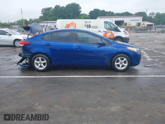 2017 Kia Forte LX with VIN 3KPFK4A73HE139100, listed as a IAAI auction lot 42112650 with 116,222 mi miles and . Bid and sale history available at carsss.com. Image 13.