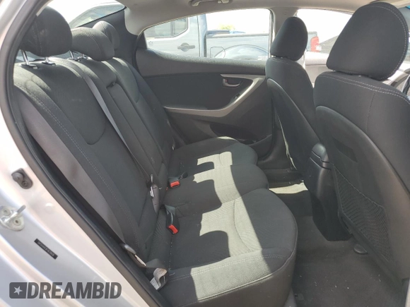 2015 Hyundai Elantra SE with VIN 5NPDH4AE8FH639606, listed as a Copart auction lot 55970335 with 87,714 mi miles and Salvage title. Bid and sale history available at DreamBid. Image 10.