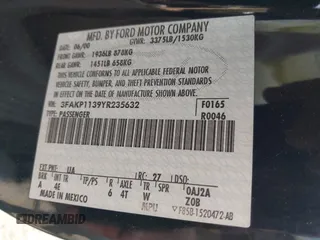 2000 Ford Escort ZX2 z VIN 3FAKP1139YR235632, wystawiony jako IAAI lot #42240451 z przebiegiem 139 532 mil mil oraz . Historia ofert i sprzedaży dostępna na DreamBid. Obrazek 9.