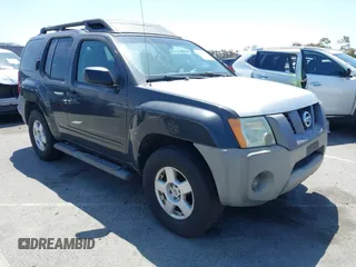 2007 Nissan Xterra SE with VIN 5N1AN08U67C528496, listed as a IAAI auction lot 42148835 with 206,888 mi miles and . Bid and sale history available at DreamBid. Image 1.