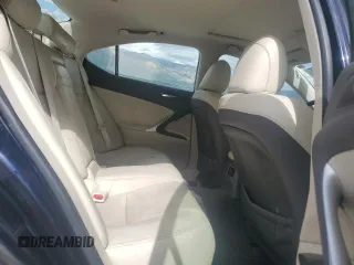 2010 Lexus IS 250 with VIN JTHCF5C27A5041511, listed as a Copart auction lot 57348775 with 125,096 mi miles and Salvage title. Bid and sale history available at DreamBid. Image 10.