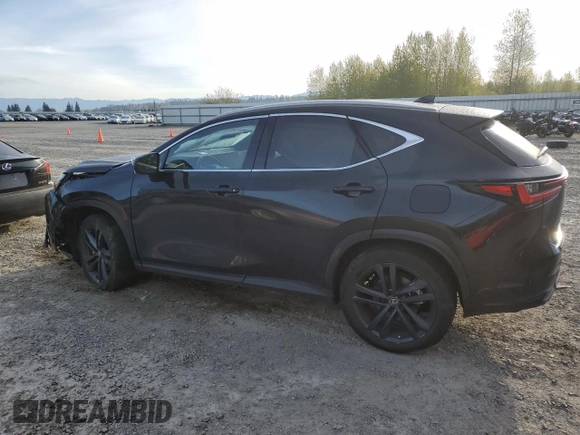2022 Lexus NX with VIN JTJHKCFZ7N2004995, listed as a Copart auction lot 53300465 with 19,050 mi miles and Salvage Title. Bid and sale history available at carsss.com. Image 2.