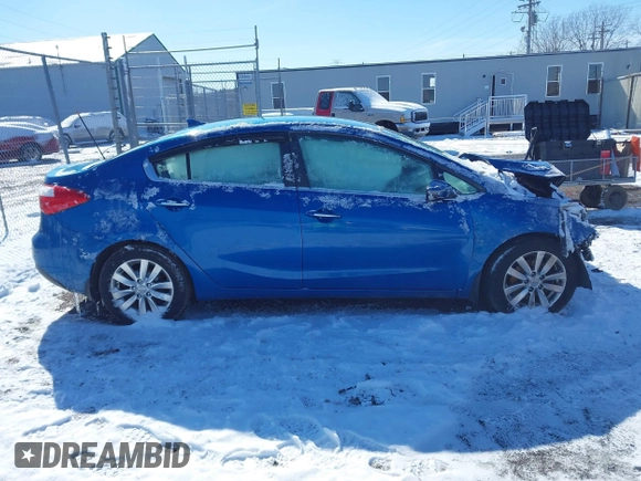 2015 Kia Forte EX with VIN KNAFX4A85F5343087, listed as a IAAI auction lot 41598103 with 68,842 mi miles. Bid and sale history available at carsss.com. Image 14.