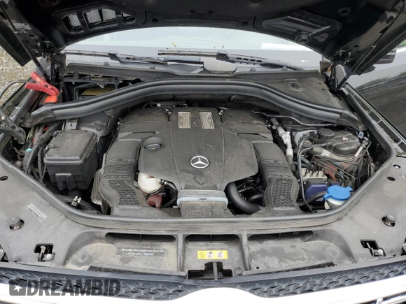 2018 Mercedes-Benz GLS 450 with VIN 4JGDF6EE6JB164295, listed as a Copart auction lot 53298964 with 45,720 mi miles and . Bid and sale history available at DreamBid. Image 14.