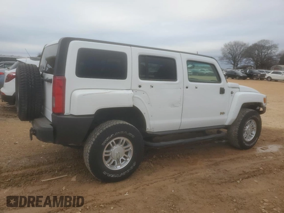 2006 Hummer H3 with VIN 5GTDN136168310959, listed as a Copart auction lot 44410065 with 172,144 mi miles and Salvage Title. Bid and sale history available at DreamBid. Image 3.