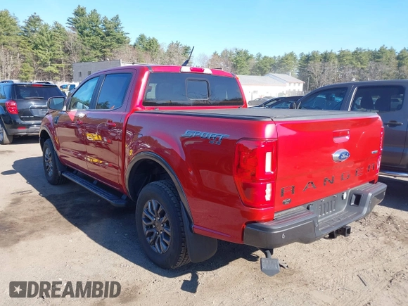 2020 Ford Ranger XL with VIN 1FTER4FH4LLA46627, listed as a IAAI auction lot 42013520 with 10,182 mi miles and . Bid and sale history available at DreamBid. Image 14.