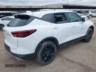 2023 Chevrolet Blazer LT with VIN 3GNKBCR47PS105610, listed as a IAAI auction lot 42074779 with 36,286 mi miles and . Bid and sale history available at DreamBid. Image 4.
