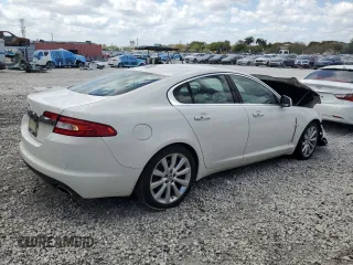 2009 Jaguar XF with VIN SAJXA06B79HR44382, listed as a Copart auction lot 53041205 with 121,245 mi miles and Salvage Title. Bid and sale history available at DreamBid. Image 3.