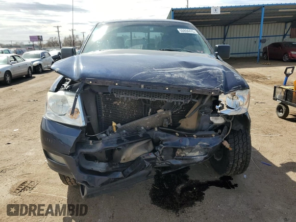 2004 Ford F-150 XLT with VIN 1FTPW14554KB86606, listed as a Copart auction lot 50894475 with 161,366 mi miles and Salvage Title. Bid and sale history available at carsss.com. Image 5.