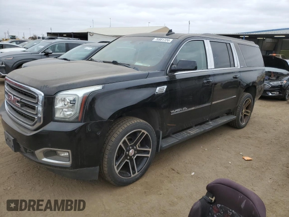 2016 GMC Yukon XL SLE with VIN 1GKS1FKC7GR297973, listed as a Copart auction lot 76981724 with 0 mi miles and Clean Title. Bid and sale history available at carsss.com. Image 1.