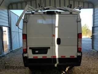 2023 Ram ProMaster Cargo with VIN 3C6LRVAG6PE576888, listed as a Copart auction lot 71168204 with Not Provided miles and Salvage Title. Bid and sale history available at DreamBid. Image 6.