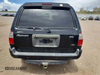 2000 Toyota 4Runner SR5 with VIN JT3GN86R3Y0165819, listed as a Copart auction lot 55348895 with 215,740 mi miles and Clean Title. Bid and sale history available at DreamBid. Image 6.