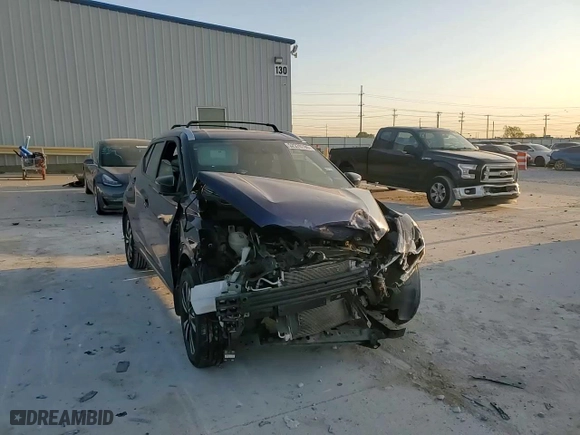 2018 Nissan Kicks SR with VIN 3N1CP5CU4JL513909, listed as a Copart auction lot 52370785 with 54,474 mi miles and Salvage Title. Bid and sale history available at carsss.com. Image 11.