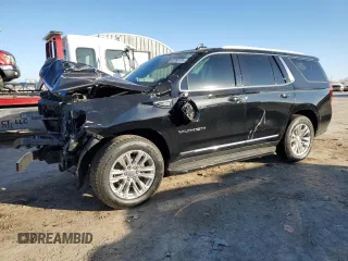 2022 GMC Yukon SLT with VIN 1GKS2BKD3NR318572, listed as a Copart auction lot 85998704 with 60,435 mi miles and Salvage Title. Bid and sale history available at carsss.com. Image 1.