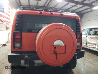 2008 Hummer H2 SUV with VIN 5GRGN23848H104242, listed as a Copart auction lot 80459214 with 118,574 mi miles and Salvage Title. Bid and sale history available at carsss.com. Image 6.