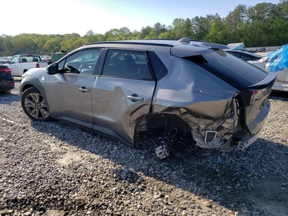 2024 Subaru Solterra Premium with VIN JTMABABA0RA054125, listed as a Copart auction lot 51919375 with 12,666 mi miles and Salvage title. Bid and sale history available at DreamBid. Image 2.