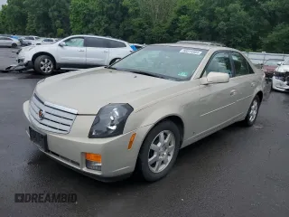 2007 Cadillac CTS with VIN 1G6DP577970102682, listed as a Copart auction lot 60514364 with 103,008 mi miles and Salvage Title. Bid and sale history available at carsss.com. Image 1.
