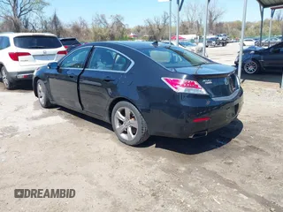 2012 Acura TL Tech Auto with VIN 19UUA9F53CA004033, listed as a IAAI auction lot 41963088 with 69,863 mi miles. Bid and sale history available at carsss.com. Image 3.
