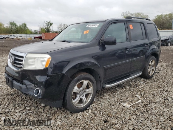 2013 Honda Pilot EX-L z VIN 5FNYF4H57DB003395, wystawiony jako Copart lot #55129895 z przebiegiem Nie podano mil oraz Czysty tytuł • Clean title. Historia ofert i sprzedaży dostępna na DreamBid. Obrazek 1.