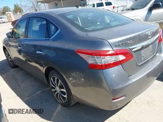 2015 Nissan Sentra SV with VIN 3N1AB7AP6FL666233, listed as a IAAI auction lot 41859408 with 154,465 mi miles and . Bid and sale history available at DreamBid. Image 3.