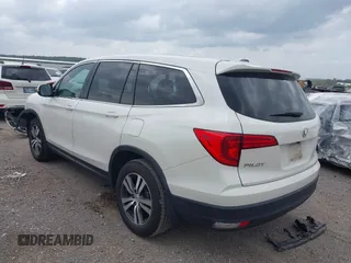 2018 Honda Pilot EX-L with VIN 5FNYF5H55JB016471, listed as a IAAI auction lot 42397519 with 102,482 mi miles and . Bid and sale history available at DreamBid. Image 3.
