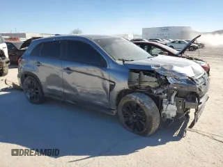 2022 Mitsubishi Outlander Sport ES with VIN JA4ARUAU1NU014051, listed as a Copart auction lot 45712585 with 53,436 mi miles and Salvage Title. Bid and sale history available at carsss.com. Image 4.