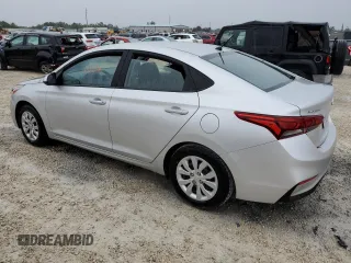 2020 Hyundai Accent SE with VIN 3KPC24A6XLE119512, listed as a Copart auction lot 72268422 with 44,853 mi miles. Bid and sale history available at carsss.com. Image 2.