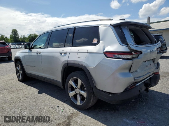 2021 Jeep Grand Cherokee Limited with VIN 1C4RJKBG3M8139556, listed as a Copart auction lot 61906875 with 48,215 mi miles and Salvage title. Bid and sale history available at DreamBid. Image 2.