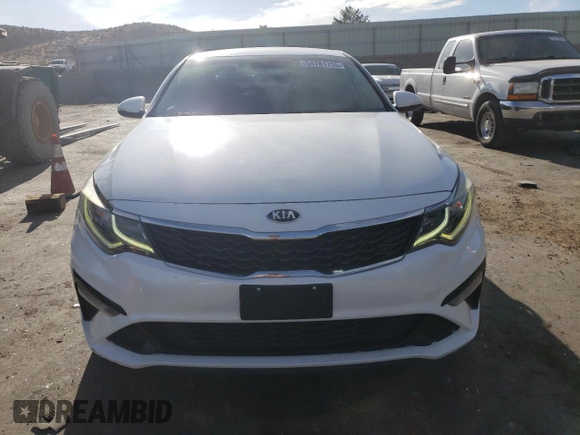 2019 Kia Optima LX z VIN 5XXGT4L39KG318509, wystawiony jako Copart lot #54781755 z przebiegiem 84 408 mil mil oraz Szkoda całkowita • Salvage title. Historia ofert i sprzedaży dostępna na DreamBid. Obrazek 5.