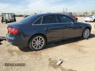 2014 Audi A4 Premium Plus z VIN WAUFFAFL8EN001341, wystawiony jako Copart lot #56251315 z przebiegiem 61 819 mil mil oraz Szkoda całkowita • Salvage title. Historia ofert i sprzedaży dostępna na DreamBid. Obrazek 3.